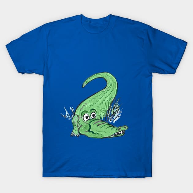 See you later alligator Artwork T-Shirt by ShiningLightGallery